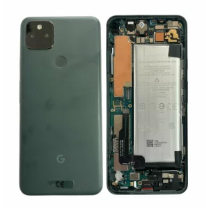 Capac spate complet (placa de baza , sonerie , camere , acumulator) Google Pixel 5a 5G ( din dezmembrari )