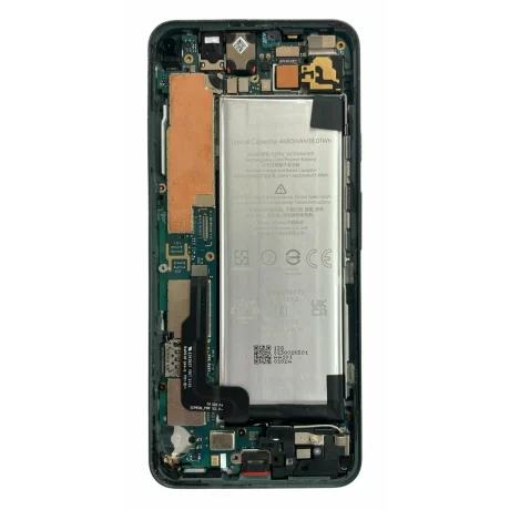 Capac spate complet (placa de baza , sonerie , camere , acumulator) Google Pixel 5a 5G ( din dezmembrari )