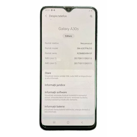 Ecran Samsung Galaxy A30s A307 (din dezmembrari)