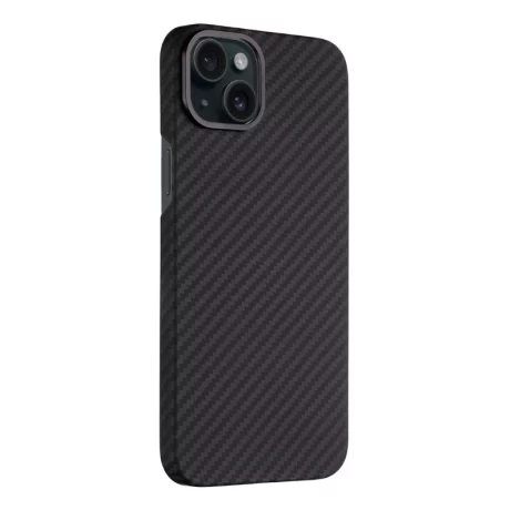 Husa iPhone 15 Plus Tactical MagForce Aramid Negru