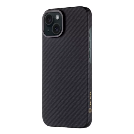 Husa iPhone 15 Tactical MagForce Aramid Negru