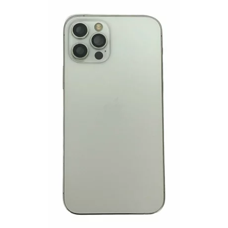 Carcasa (Body) completa iPhone 12 Pro Silver Grade 9 (din dezmembrari)