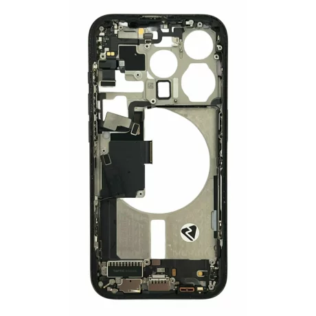 Carcasa (Body) pentru iPhone 15 Pro Black Grade 10 (din dezmembrari)