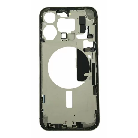 Carcasa (Body) pentru iPhone 15 Pro Max Natural Titanium Grade 10 (din dezmembrari)