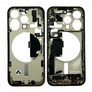 Carcasa (Body) pentru iPhone 15 Pro Silver Grade 10 (din dezmembrari)