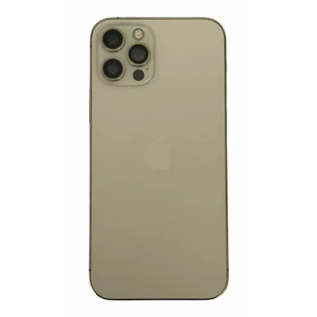 Carcasa (Body) completa iPhone 12 Pro Gold Grade 10(din dezmembrari)