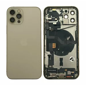 Carcasa (Body) completa iPhone 12 Pro Gold Grade 10(din dezmembrari)