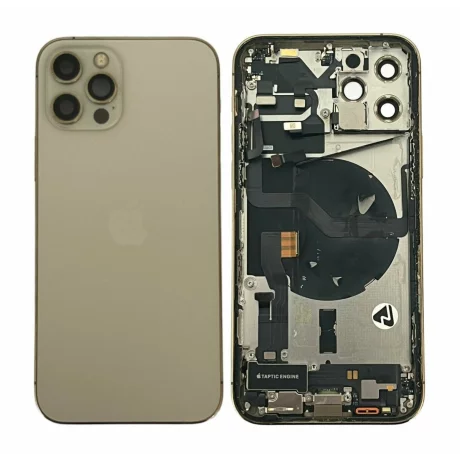 Carcasa (Body) completa iPhone 12 Pro Gold Grade 10(din dezmembrari)