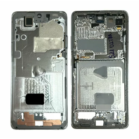 Rama completa (flex volum si on/off ) Samsung Galaxy S21Ultra Silver G998 White (din dezmembrari)