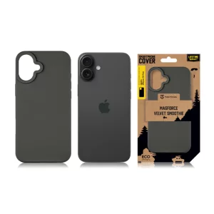 Husa iPhone 16 Plus Tactical MagForce Velvet Smoothie Gri Inchis