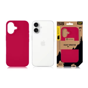 Husa iPhone 16 Tactical Velvet Smoothie Rosu Bordo