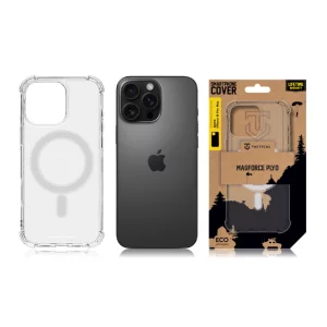 Husa iPhone 16 Pro Max Tactical MagForce Plyo Transparent