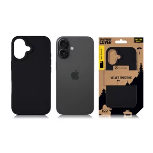 Husa iPhone 16 Tactical Velvet Smoothie Negru