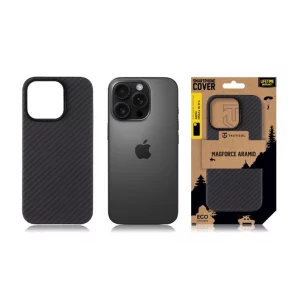 Husa iPhone 16 Pro Tactical MagForce Aramid Negru