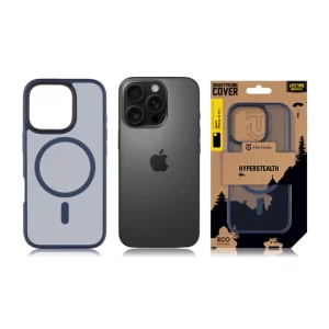 Husa iPhone 16 Pro Tactical MagForce Hyperstealth Albastru Inchis